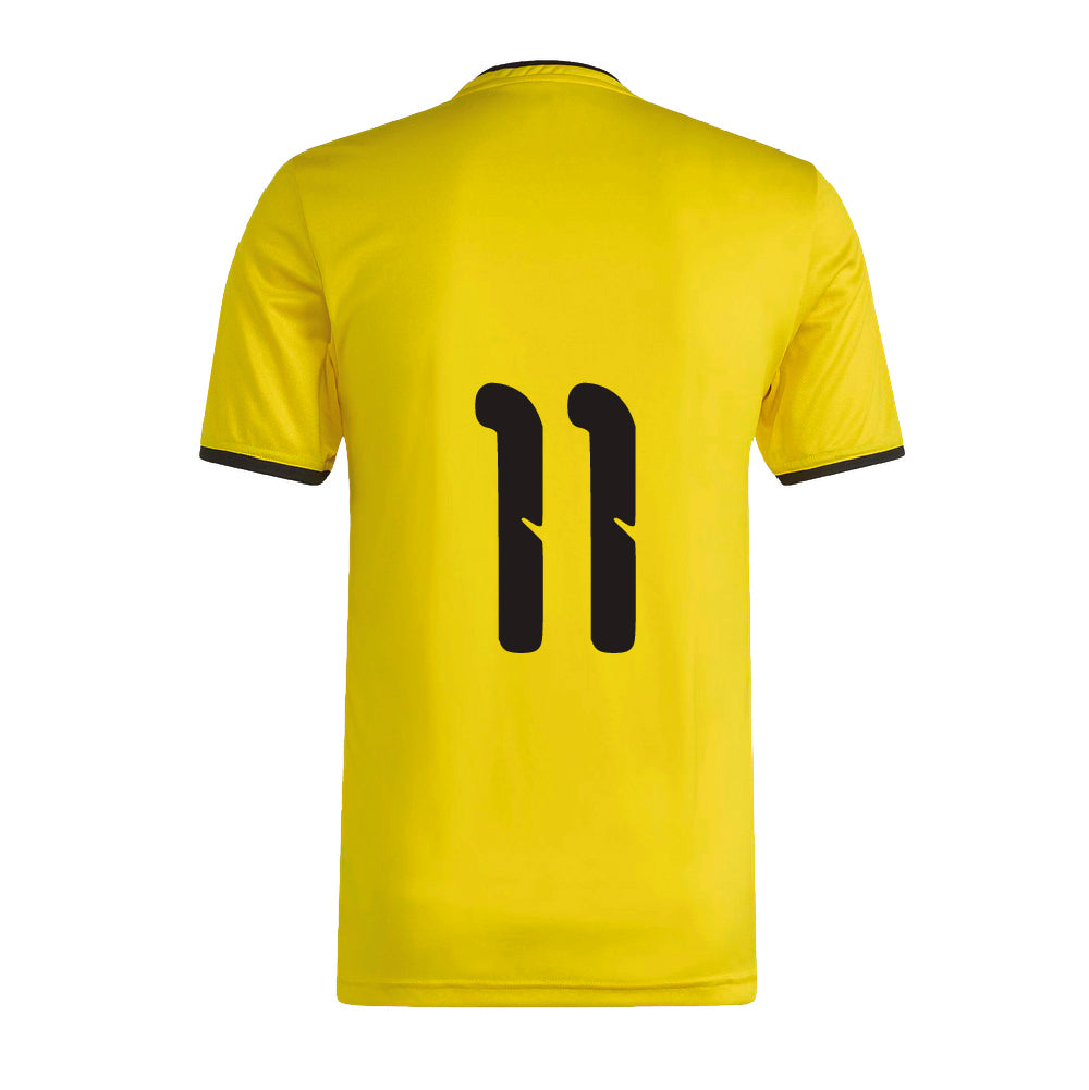Proline Coaching Academy Adidas Entrada 26 Yellow Training Shirt - U13