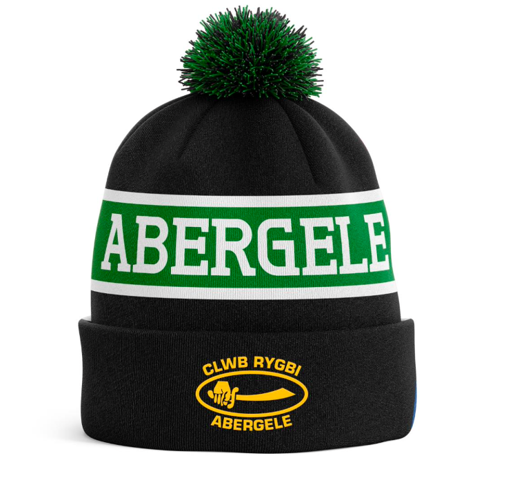 Abergele Rugby Bobble Hat