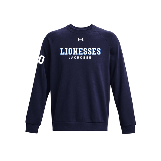 BI Lionesses Under Armour Rival Fleece Crewneck