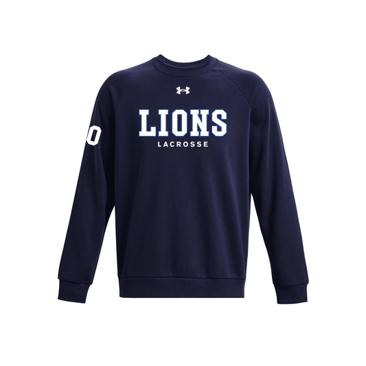 BI Lions Under Armour Rival Fleece Crewneck