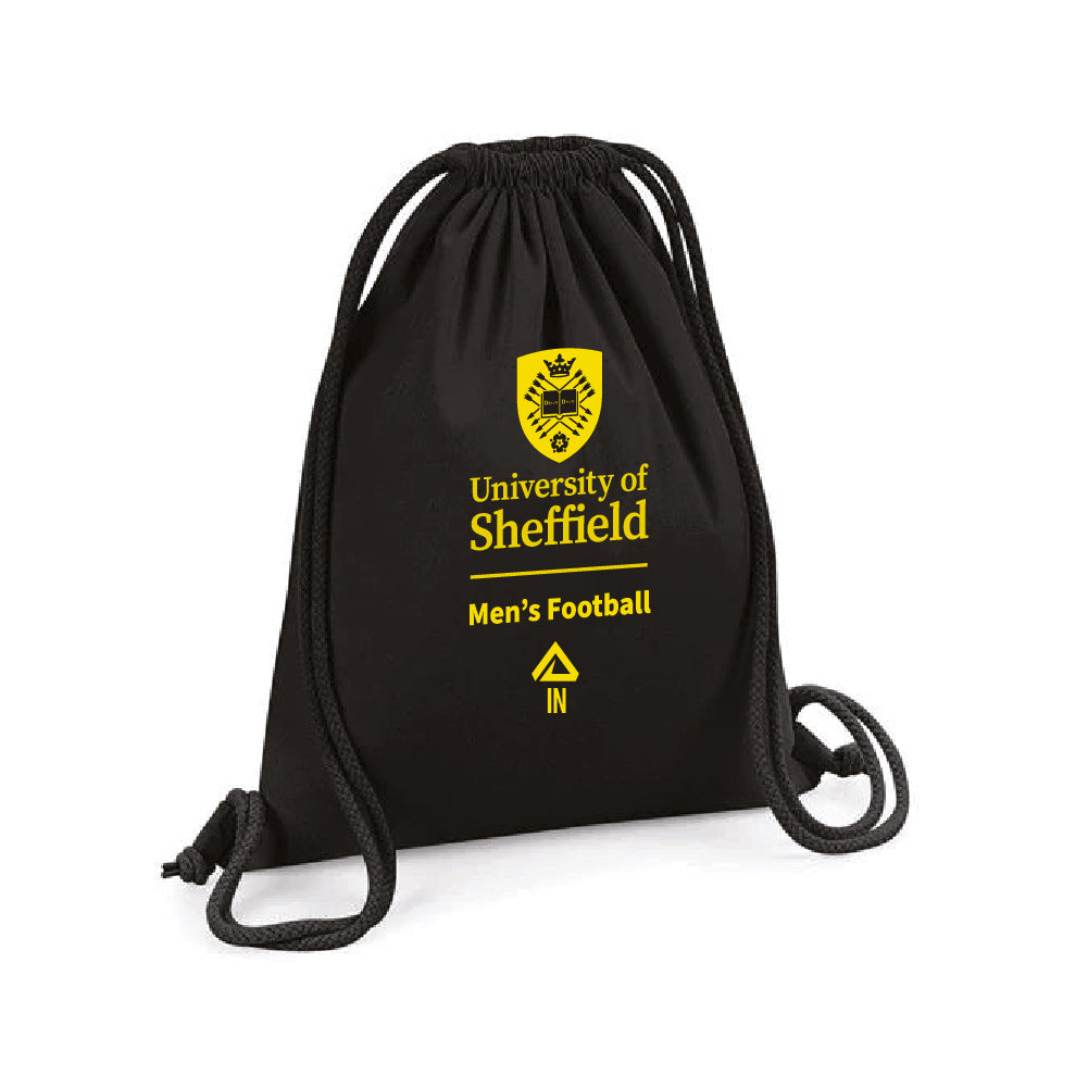 University of Sheffield Men's Football Drawstring Bag