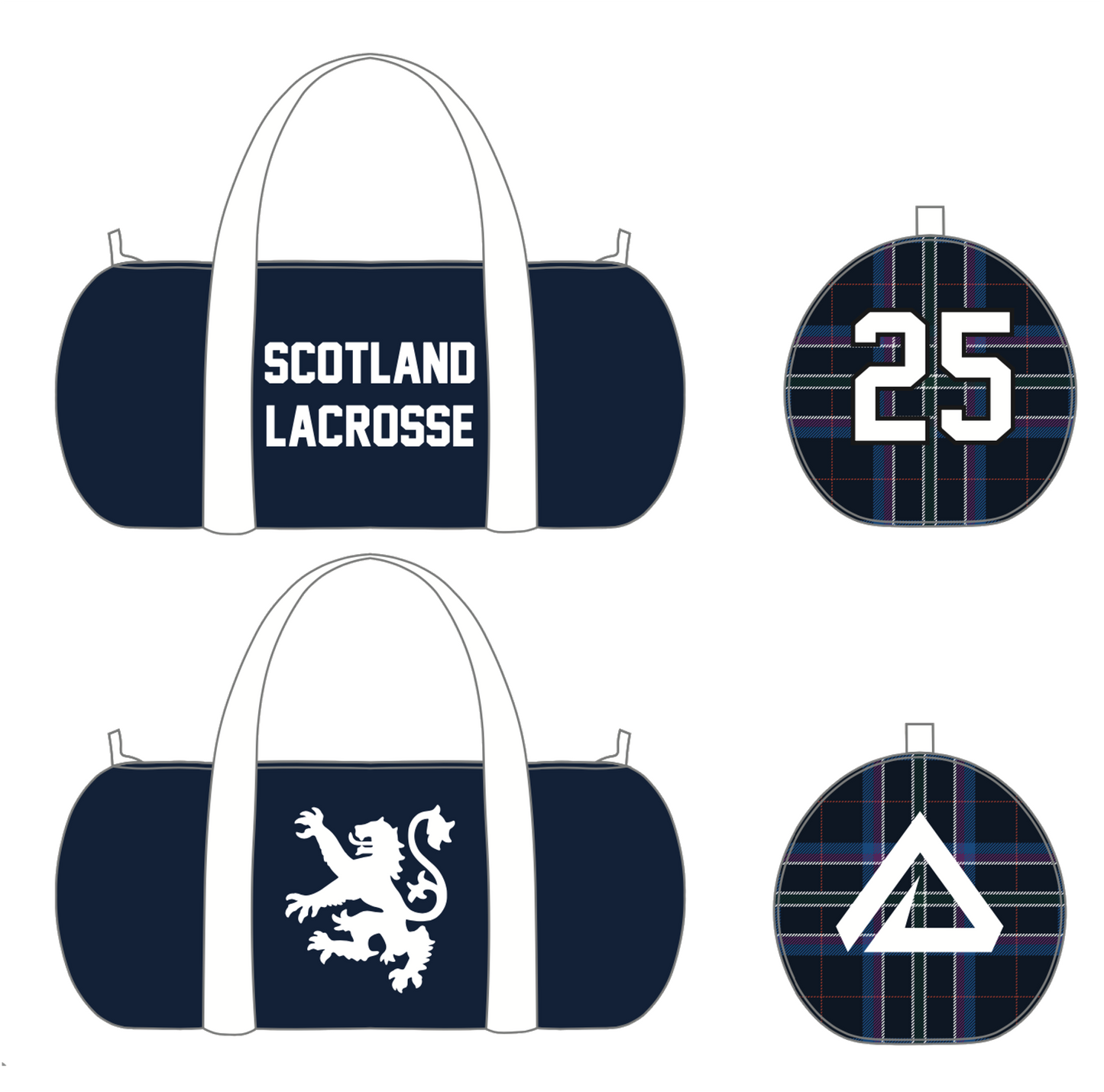 Scotland Lacrosse Duffel Kit Bag