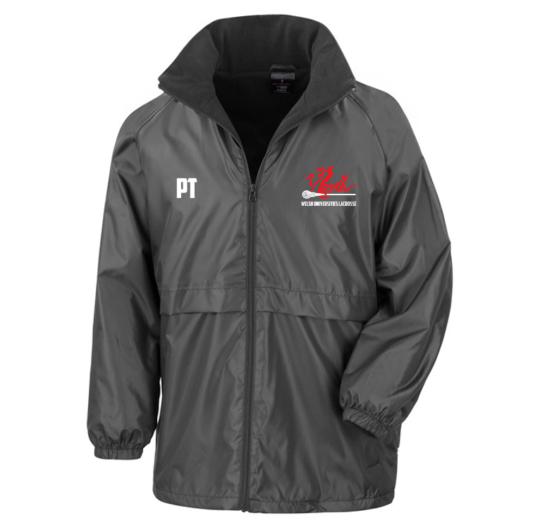 Welsh Universities Fleece Lined Jacket (with hood)