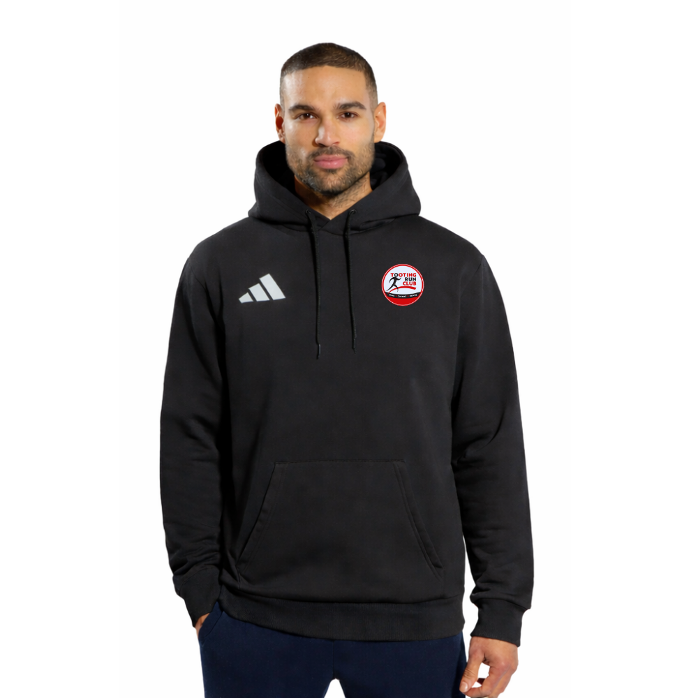 Tooting Run Club Adidas Entrada 26 Hoodie - EMBROIDERED LOGO