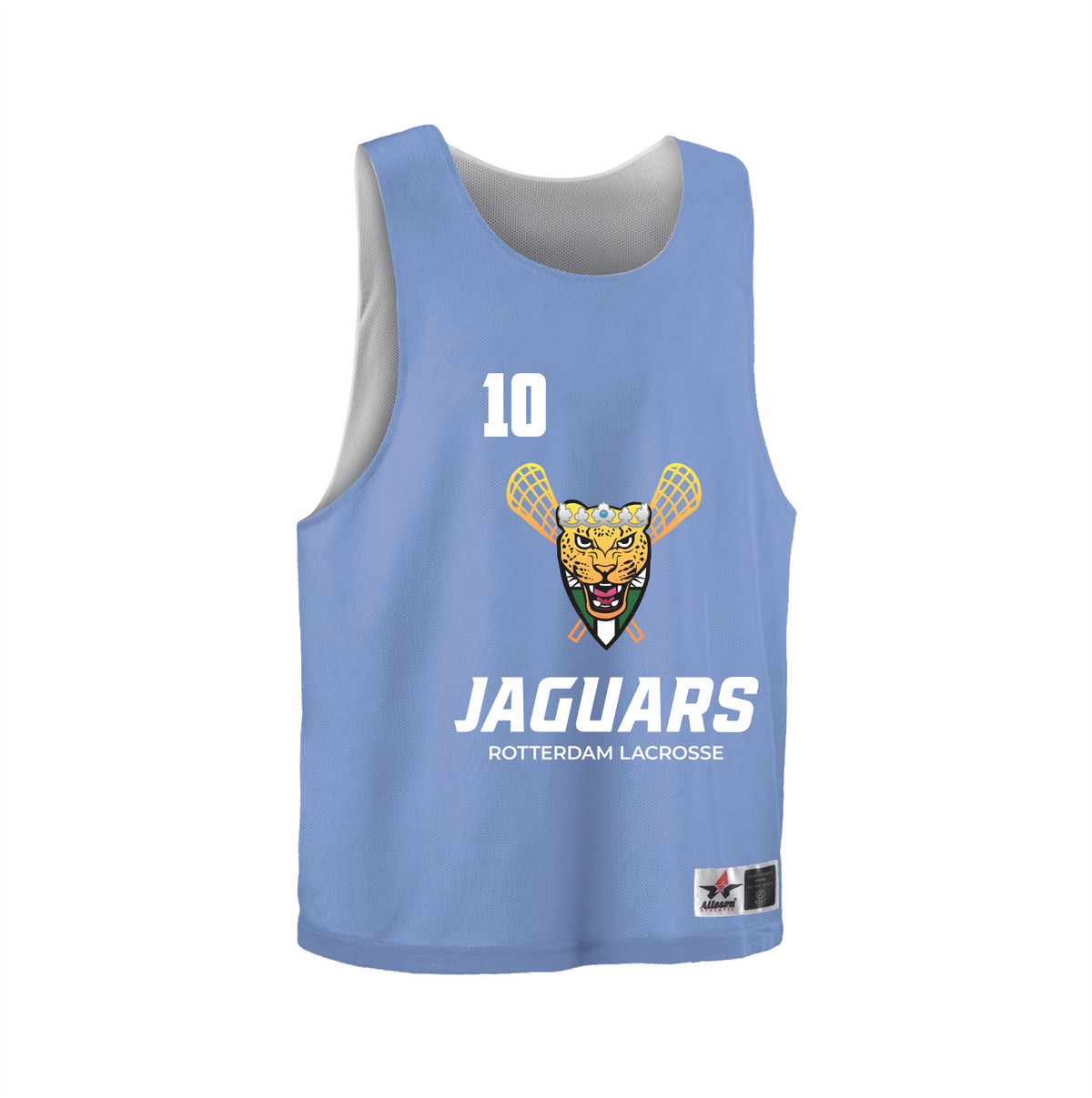 Rotterdam Jaguars LC Reversible Mesh Lacrosse Pinnie