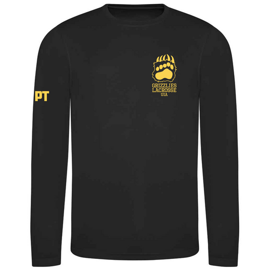 Grizzlies Lacrosse Long Sleeve Tech Tee