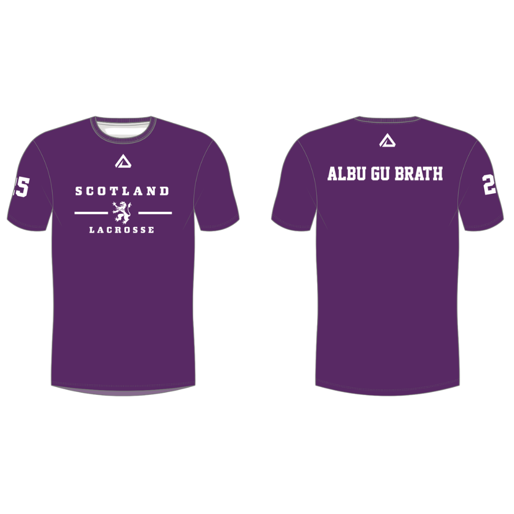 Scotland Lacrosse Men's Training Squad Short Sleeve Tech Tee