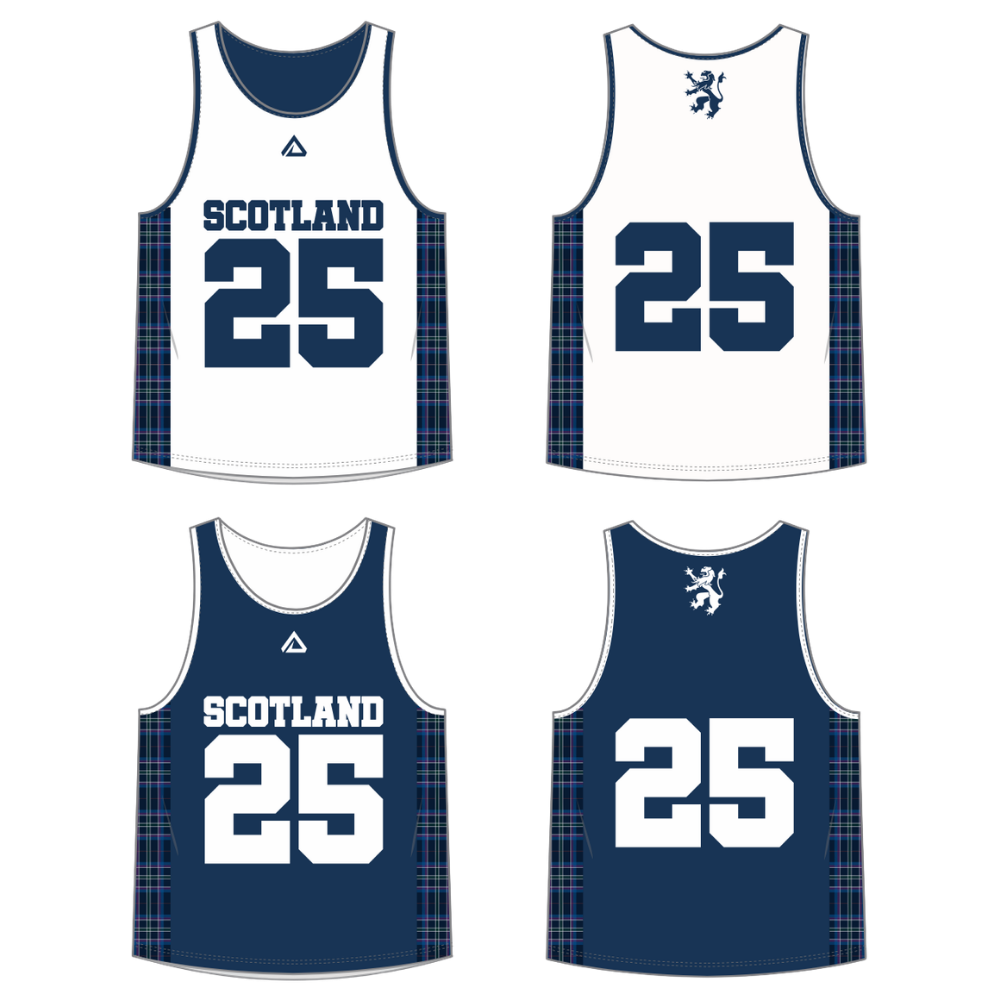 MANDATORY - Scotland Lacrosse Men's Training Squad Reversible Pinnie