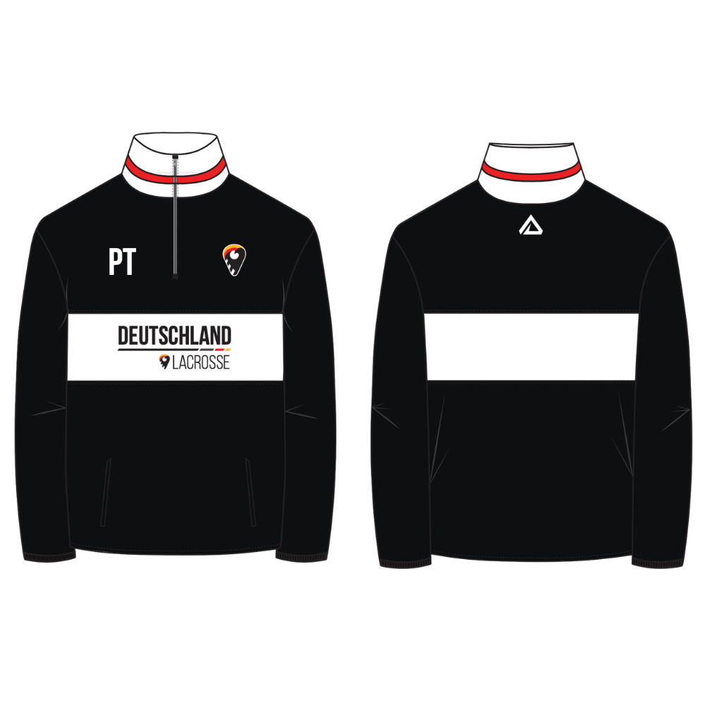 DLaxV 1/4 Zip Panel Fleece