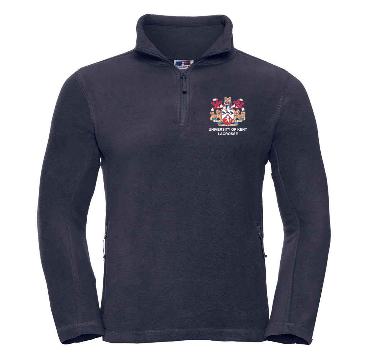 Uni of Kent Lacrosse 1/4 Zip Fleece