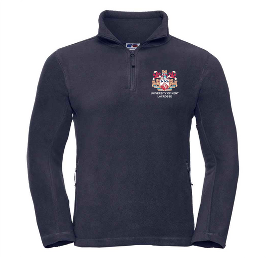 Uni of Kent Lacrosse 1/4 Zip Fleece