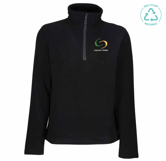 Cheadle Tennis Recycled 1/4 Zip Fleece