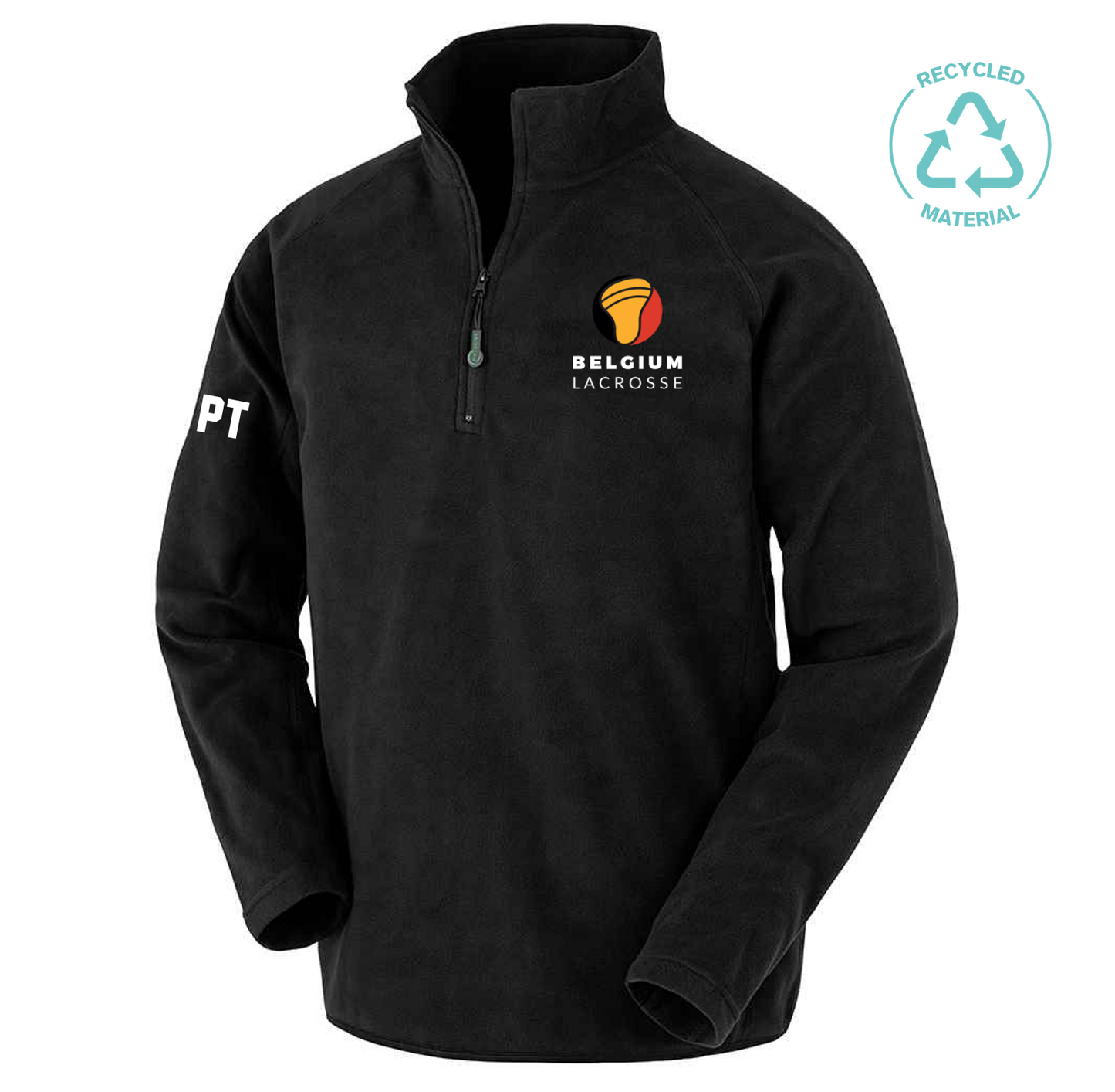 Belgium Lacrosse Recycled Quarter Zip Micro Fleece