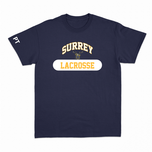 Uni of Surrey Lacrosse Cotton T-Shirt