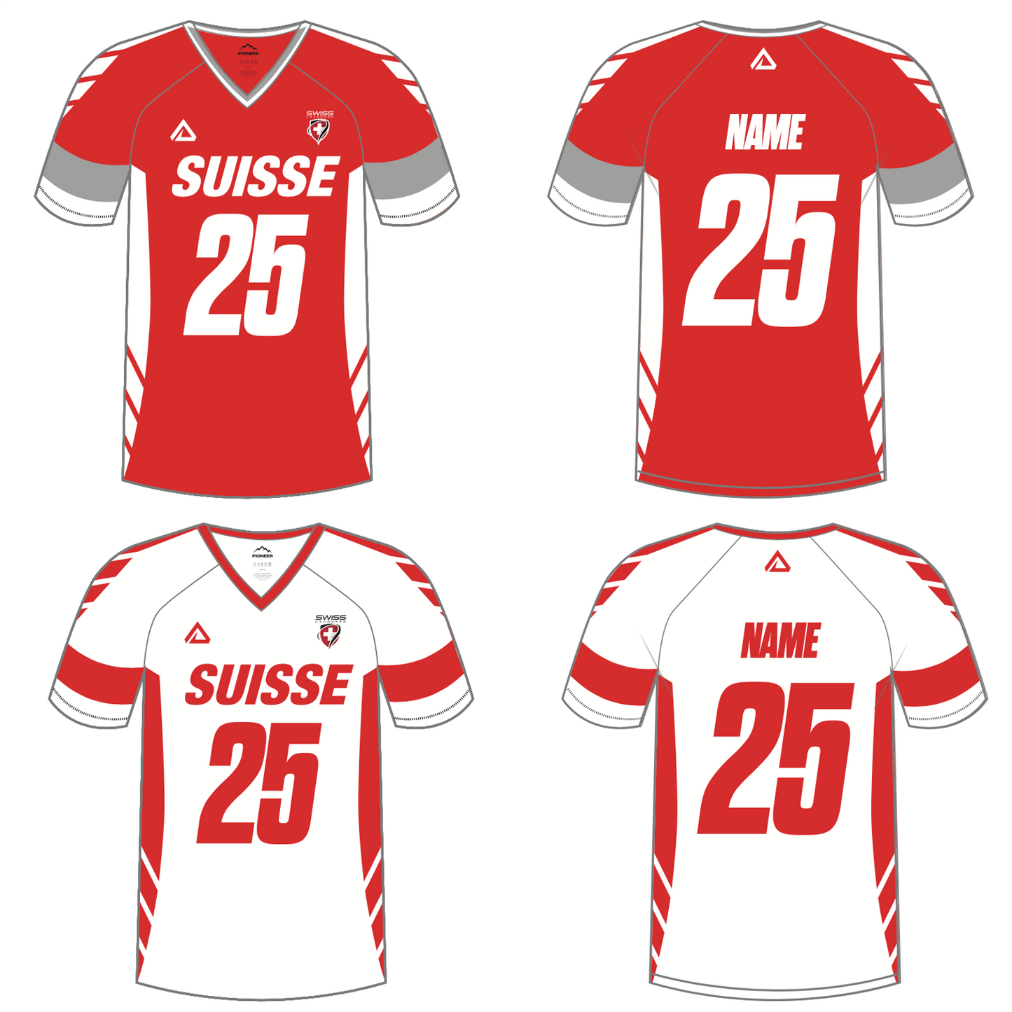 MANDATORY - Swiss Lacrosse Home & Away Jersey