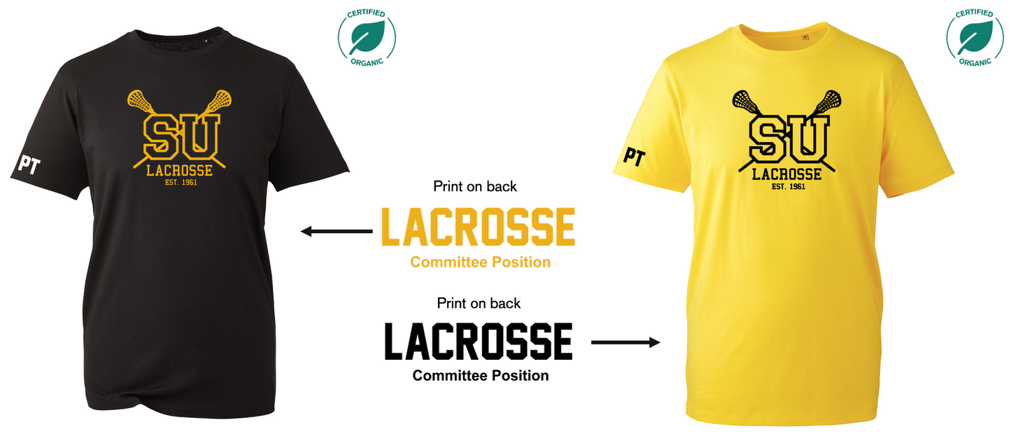 Sheffield University Lacrosse Organic Cotton T-Shirt