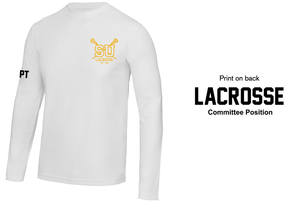 Sheffield University Lacrosse Long Sleeve Tech Tee