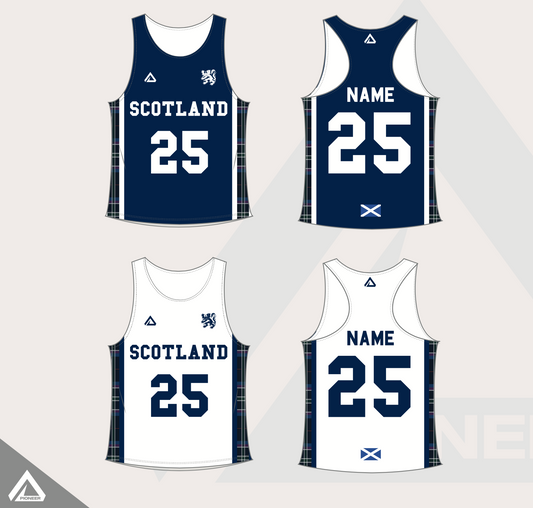 Scotland U20 Women's Lacrosse Reversible Pinnie