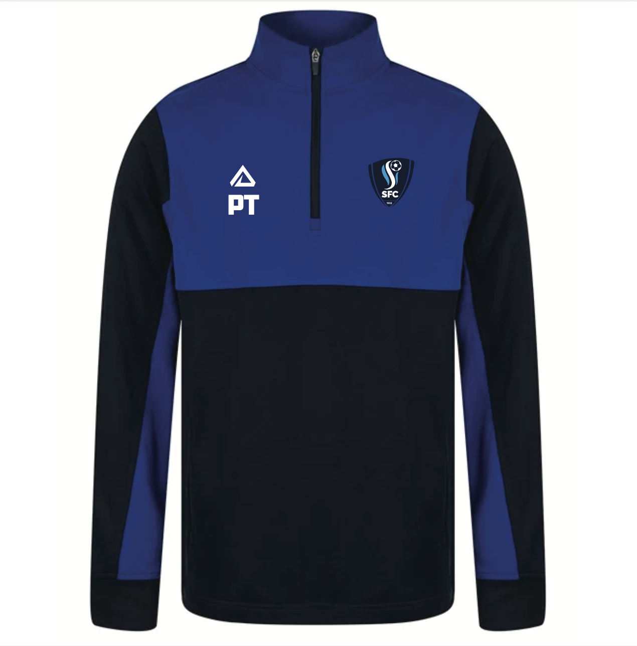 Scissett FC Pioneer Eden 1/4 Zip Colour Block Midlayer