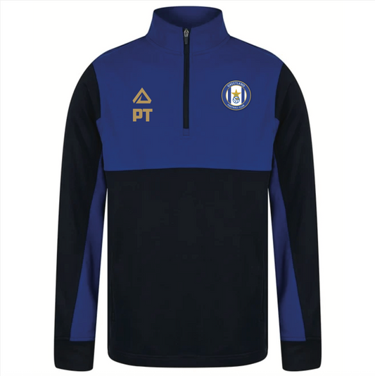 Greetland FC Pioneer Eden 1/4 Zip Colour Block Midlayer