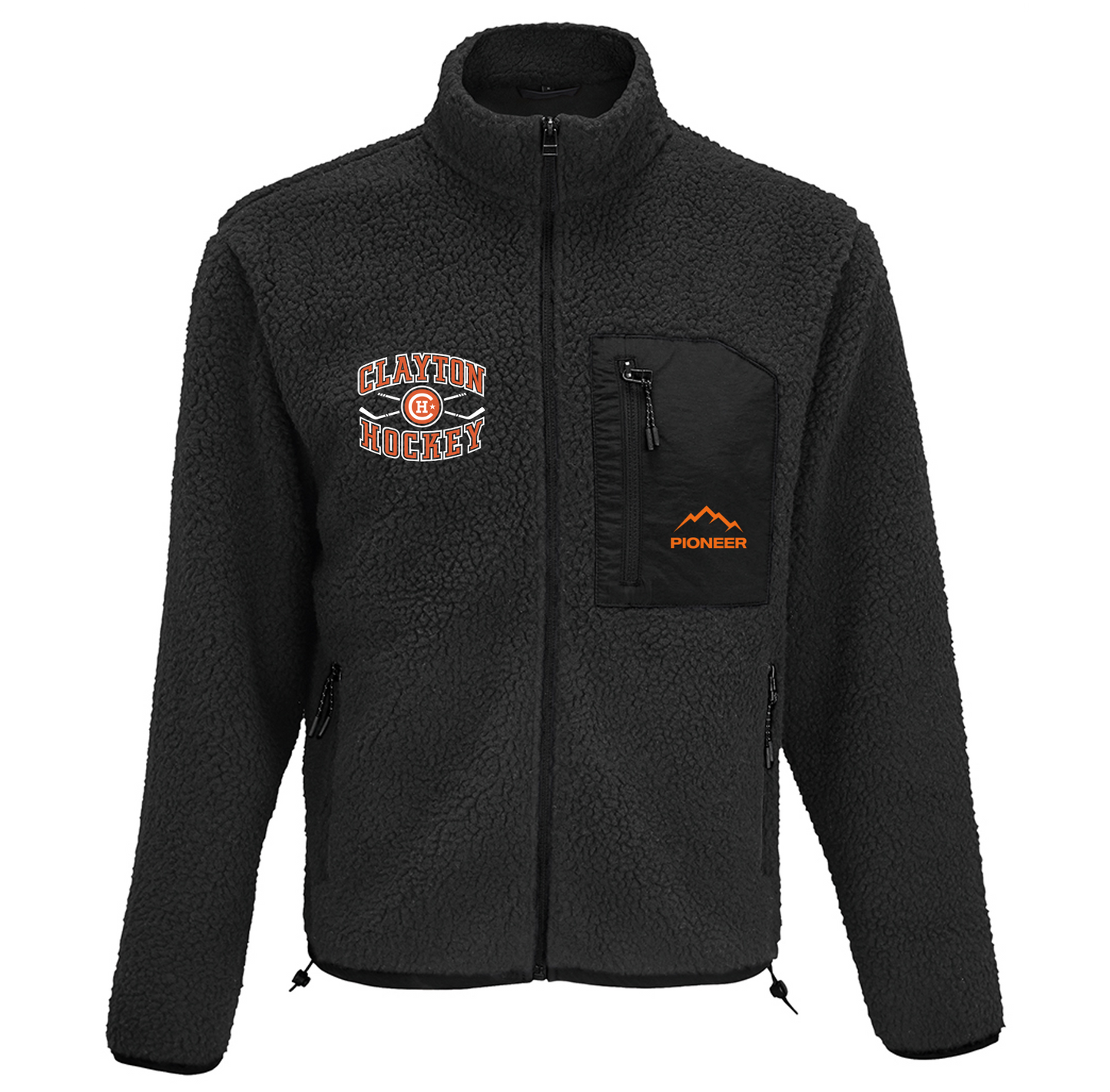 Clayton Ice Hockey Sherpa Fleece Jacket
