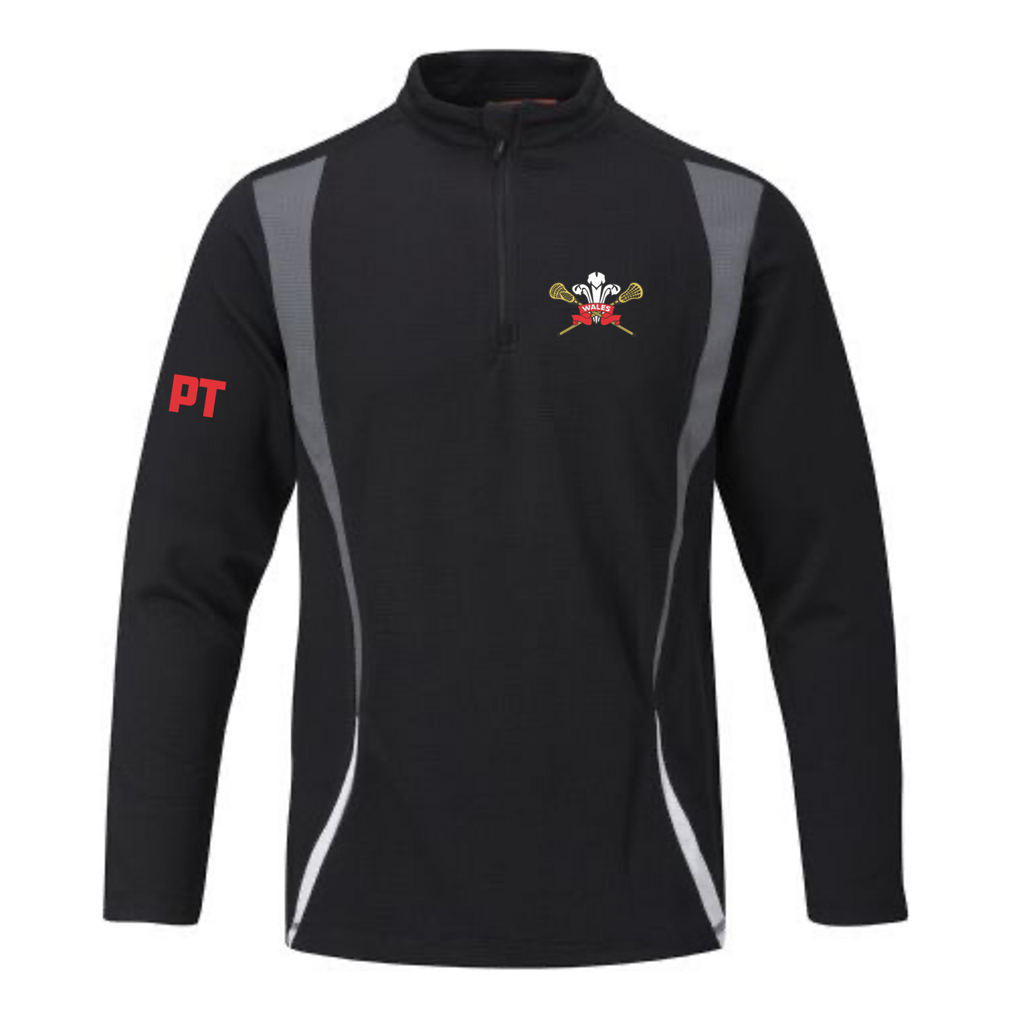 Wales Lacrosse 1/4 Zip Tech Top