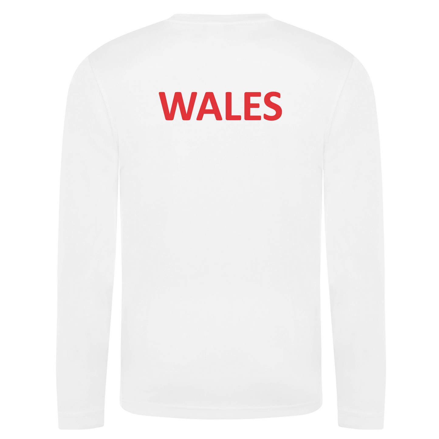 Wales Lacrosse Long Sleeve Tech Tee