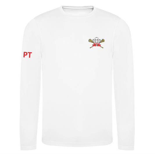 Wales Lacrosse Long Sleeve Tech Tee