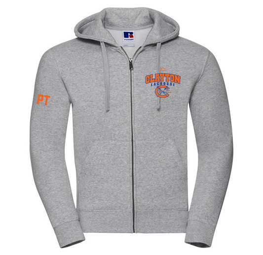 Clayton Lacrosse Zip Up Hoodie