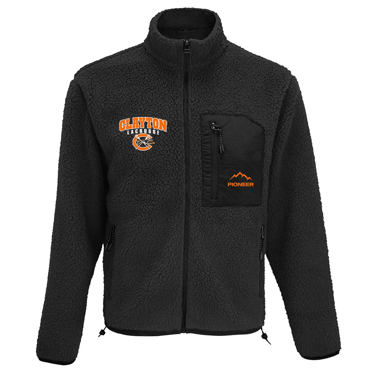 Clayton Lacrosse Sherpa Fleece Jacket