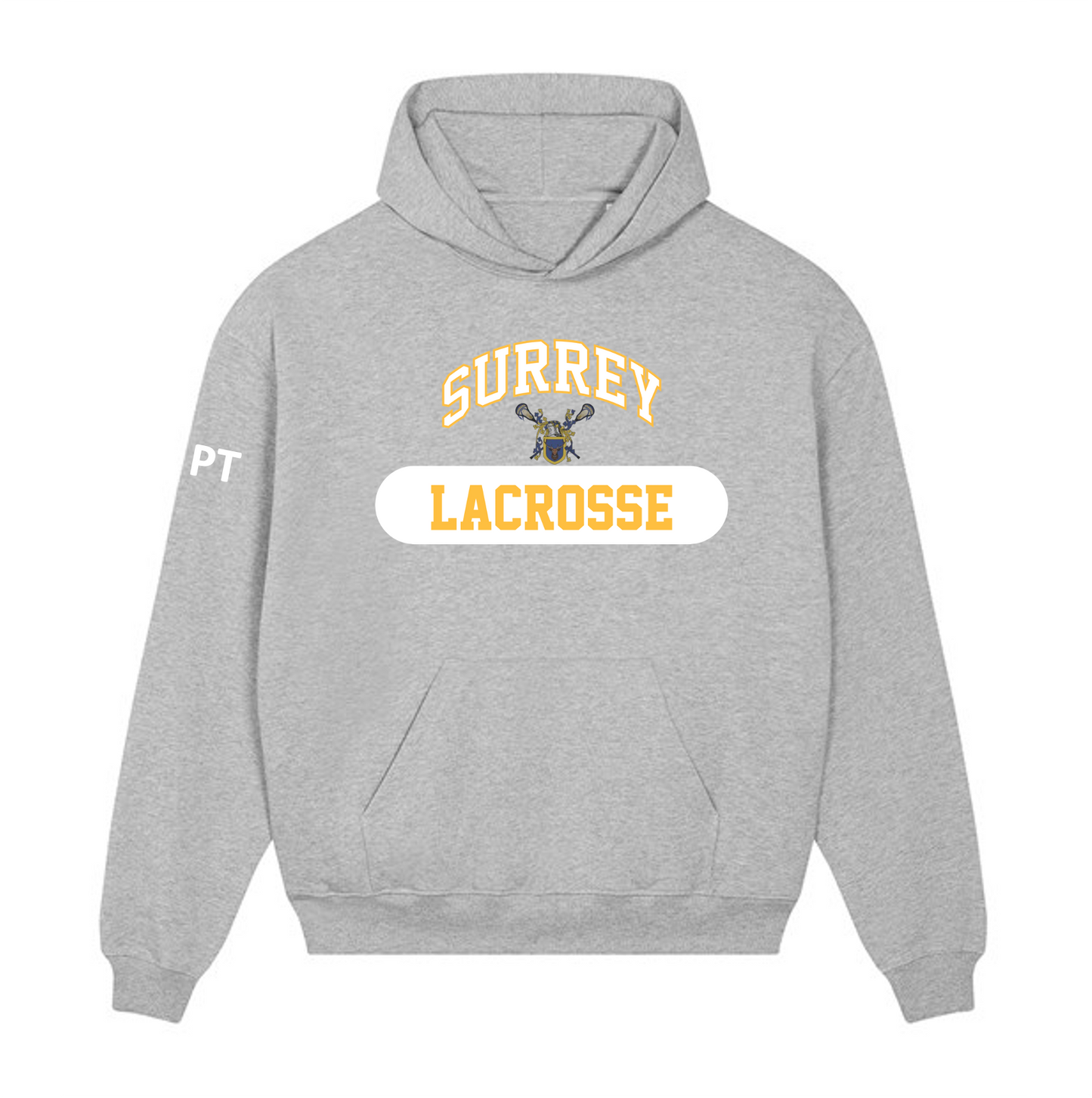Uni of Surrey Lacrosse Oversized Heavyweight Hoodie