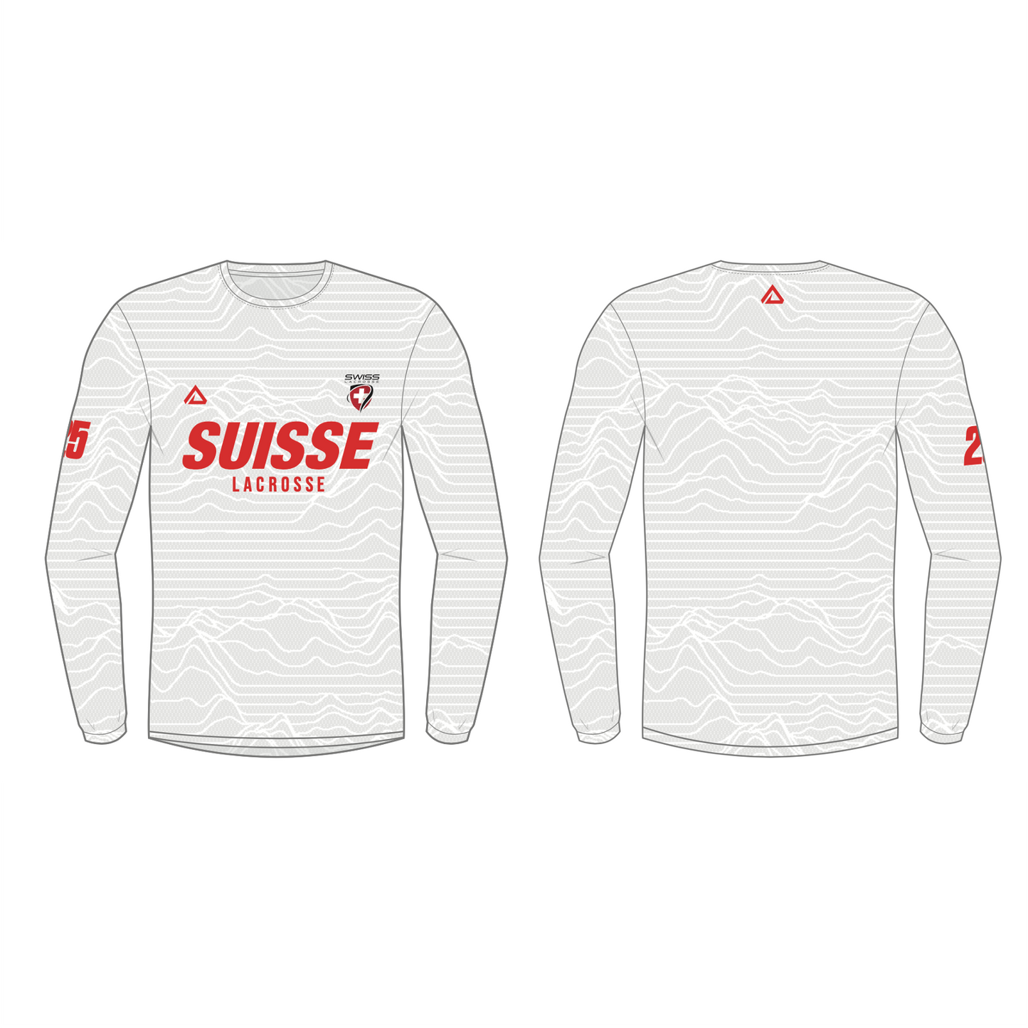 OPTIONAL - Swiss Lacrosse Long Sleeve Tech Tee