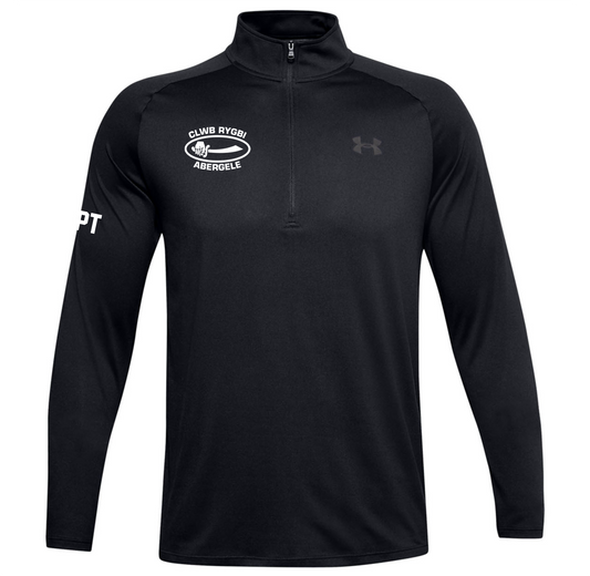 Abergele Rugby Under Armour 1/4 Zip Long Sleeve Tech Tee