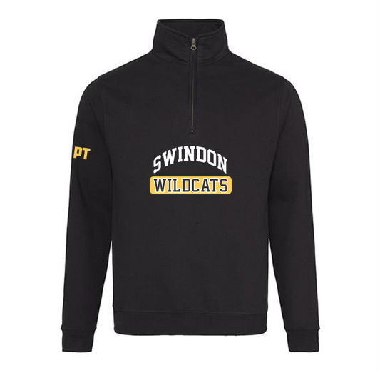 Swindon Rec Wildcats Quarter Zip Sweatshirt