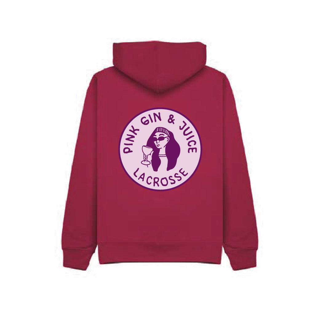 Pink Gin + Juice Cotton Hoodie