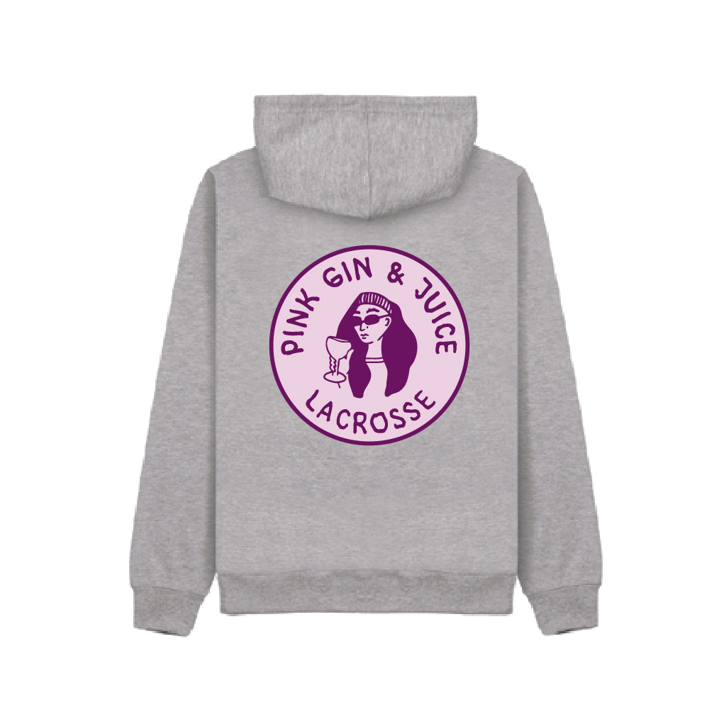Pink Gin + Juice Cotton Hoodie