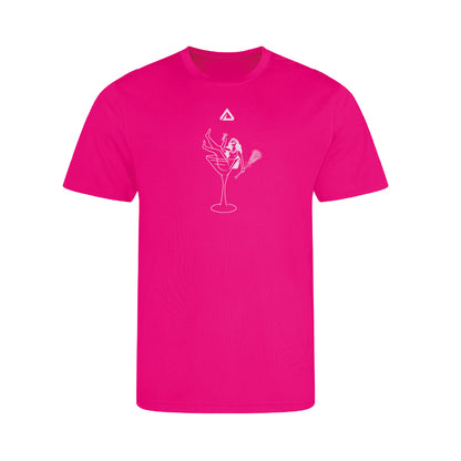 Pink Gin + Juice Short Sleeve Tech Tee
