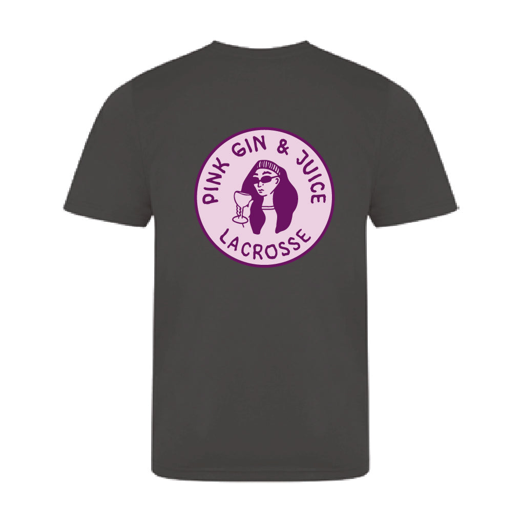 Pink Gin + Juice Short Sleeve Tech Tee