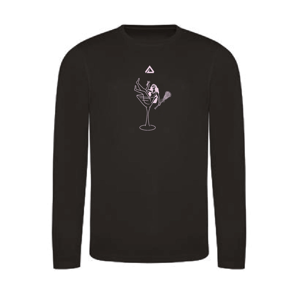 Pink Gin + Juice Long Sleeve Tech Tee