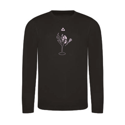 Pink Gin + Juice Long Sleeve Tech Tee