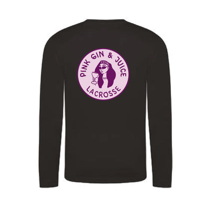 Pink Gin + Juice Long Sleeve Tech Tee