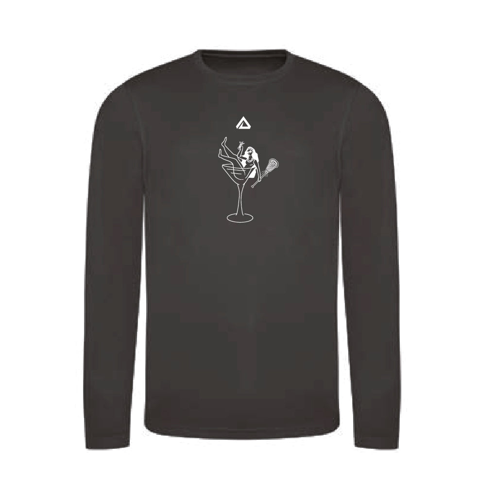 Pink Gin + Juice Long Sleeve Tech Tee
