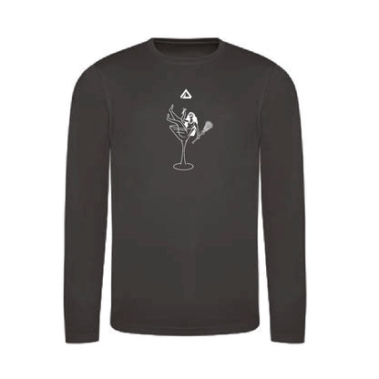 Pink Gin + Juice Long Sleeve Tech Tee