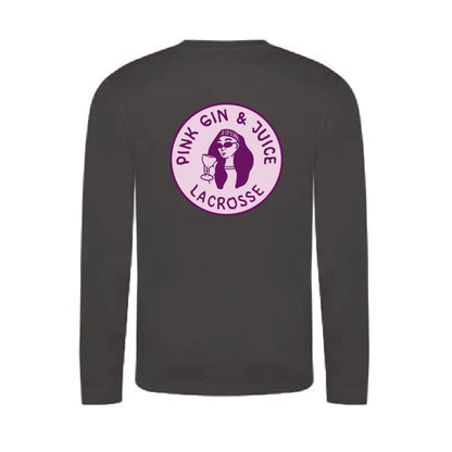 Pink Gin + Juice Long Sleeve Tech Tee