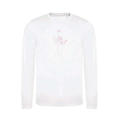 Pink Gin + Juice Long Sleeve Tech Tee