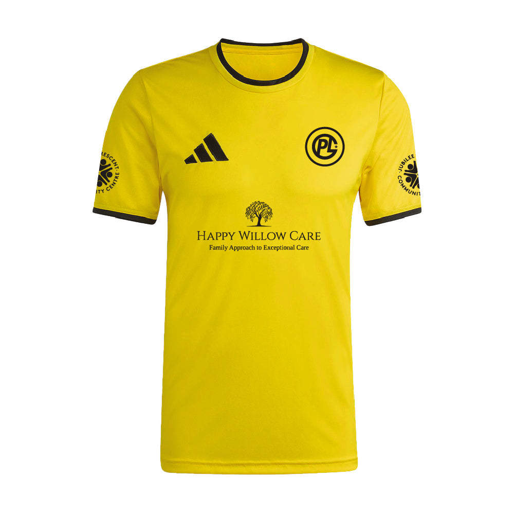 Proline Coaching Academy Adidas Entrada 26 Yellow Training Shirt - U14