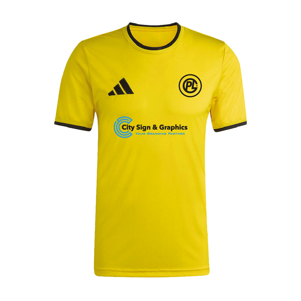 Proline Coaching Academy Adidas Entrada 26 Yellow Training Shirt - U15