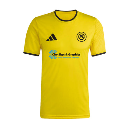 Proline Coaching Academy Adidas Entrada 26 Yellow Training Shirt - U15