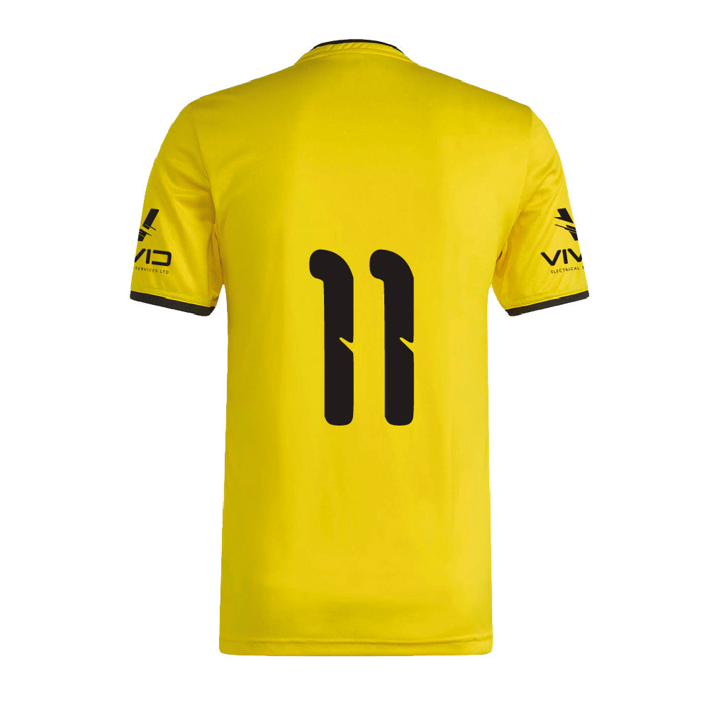Proline Coaching Academy Adidas Entrada 26 Yellow Training Shirt - U11