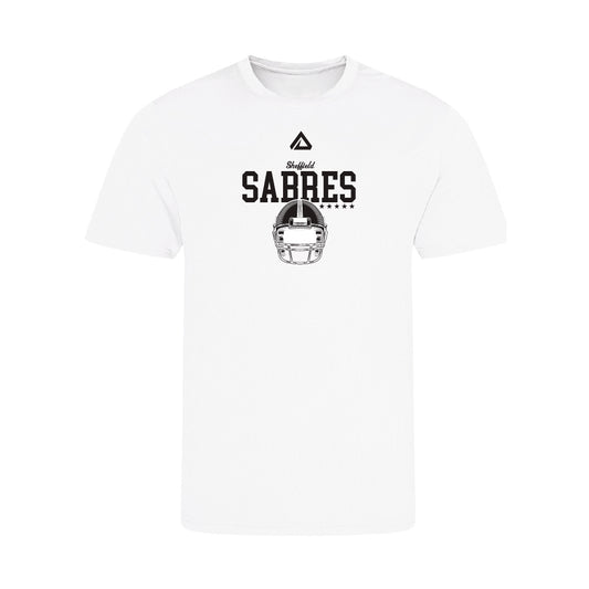 Uni of Sheffield Sabres Cotton Tee (ICON LOGO)
